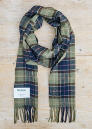 Tartan Lambswool Scarf in Classic