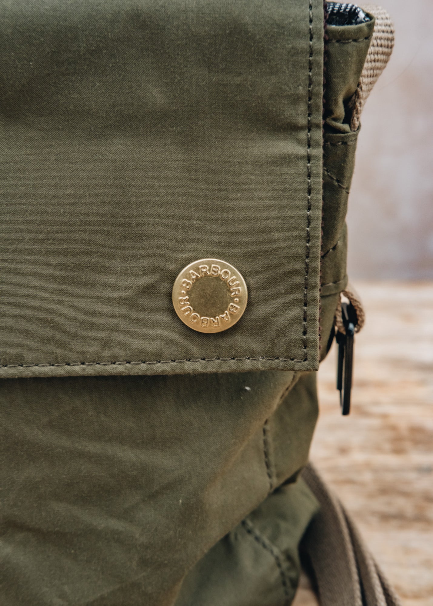 Barbour Transport Cross Body Bag in Dusky Green