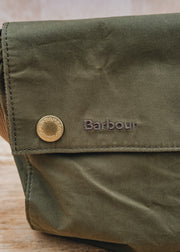 Barbour Transport Cross Body Bag in Dusky Green