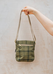 Barbour Transport Crossbody Bag in Dusky Green