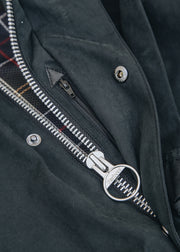 Barbour Transport Oversized Casual Jacket in Black