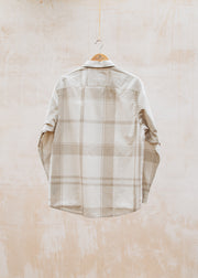 Barbour Tunstall Oversized Tonal Tartan Shirt in Mist