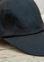 Barbour Waxed Cap in Dark Brown
