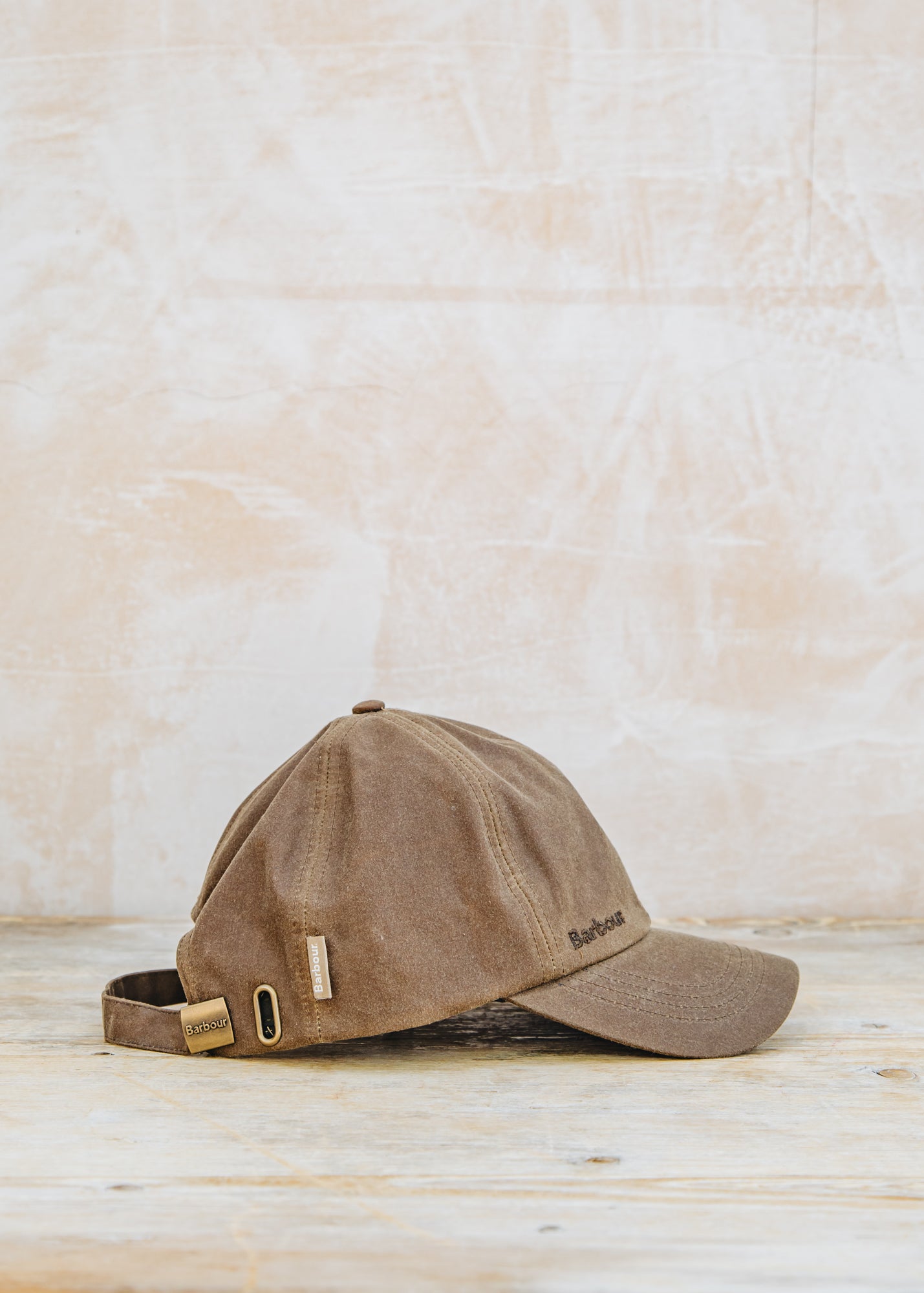 Barbour Waxed Cap in Tan