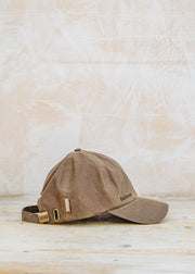 Barbour Waxed Cap in Tan