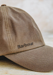 Barbour Waxed Cap in Tan