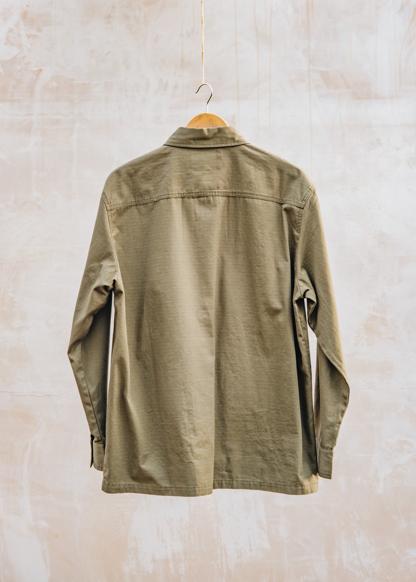 Barbour Westmorland Ripstop Overshirt in Burnt Olive
