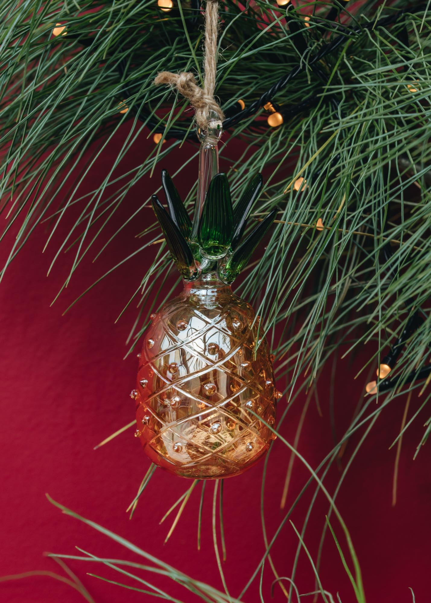 Treasure Tree Pineapple Bauble