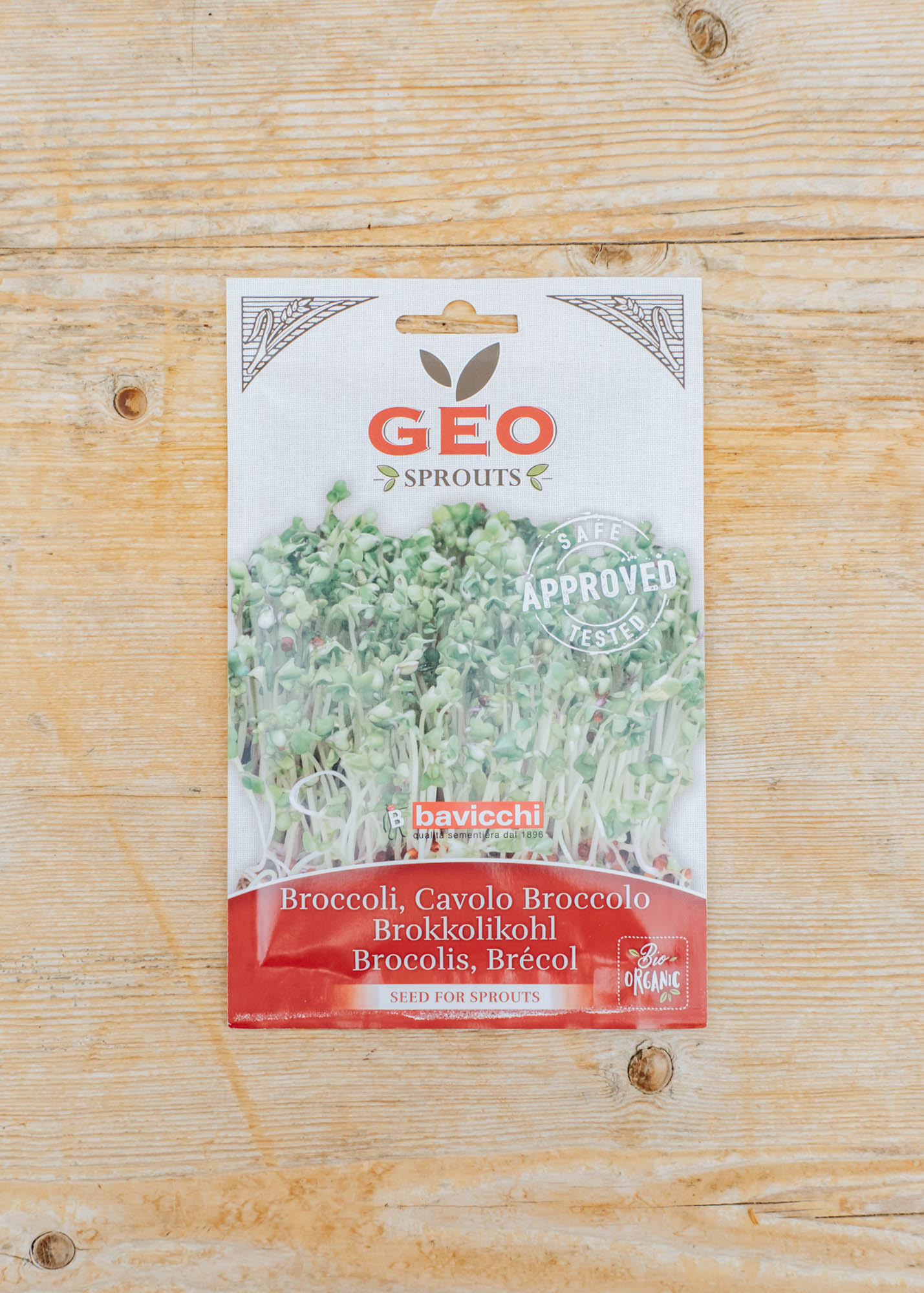 Organic Sprouting Broccoli Cabbage Seeds, 13g