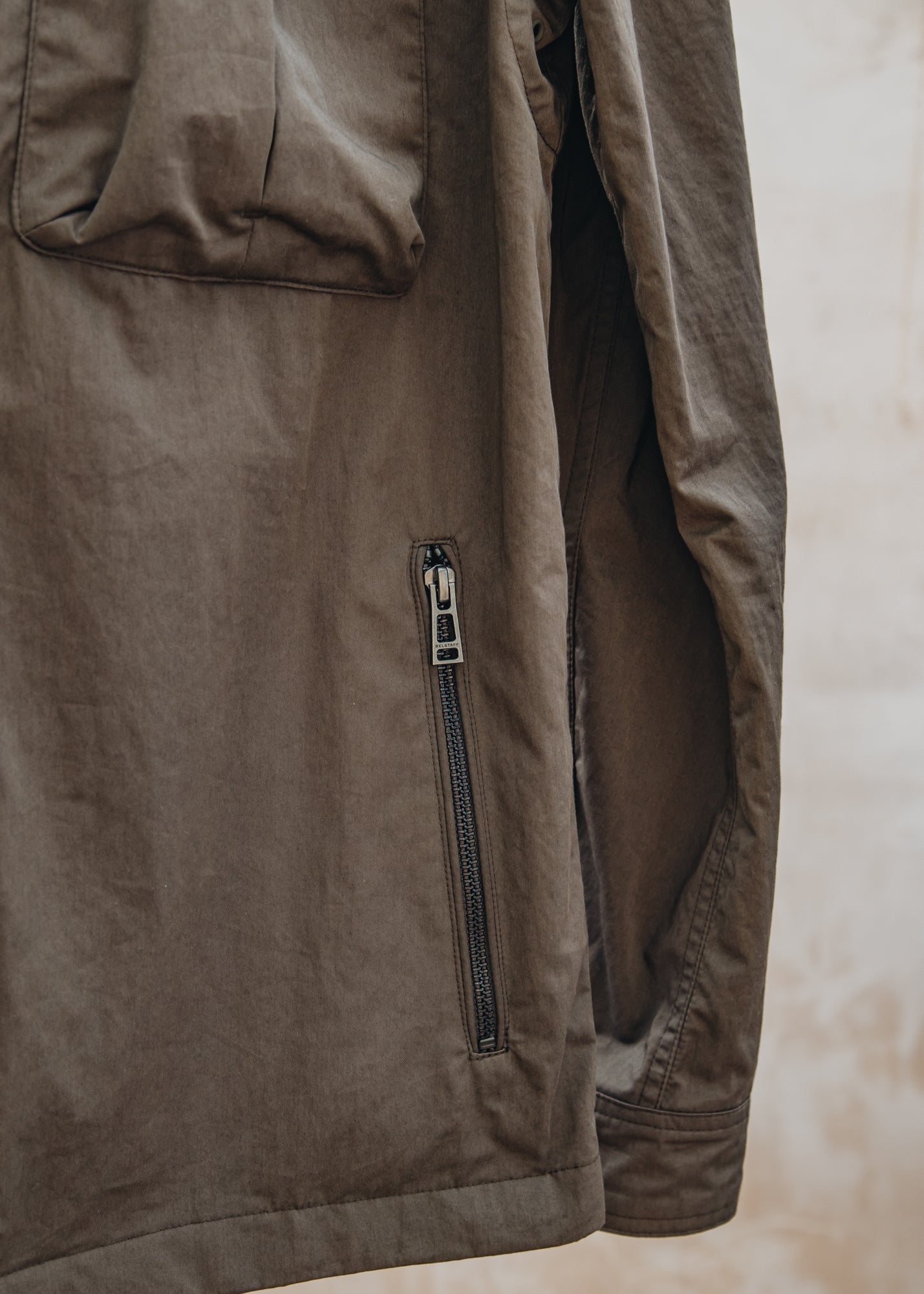 Belstaff Drome Overshirt in Major Brown