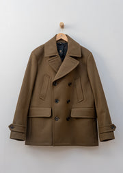 Belstaff Milford Peacoat in Khaki Green
