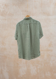 Belstaff Short Sleeve Scale Shirt in Lichen