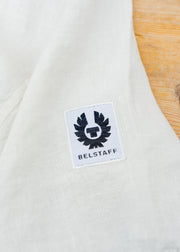 Belstaff Short Sleeve Scale Shirt in Silver Birch