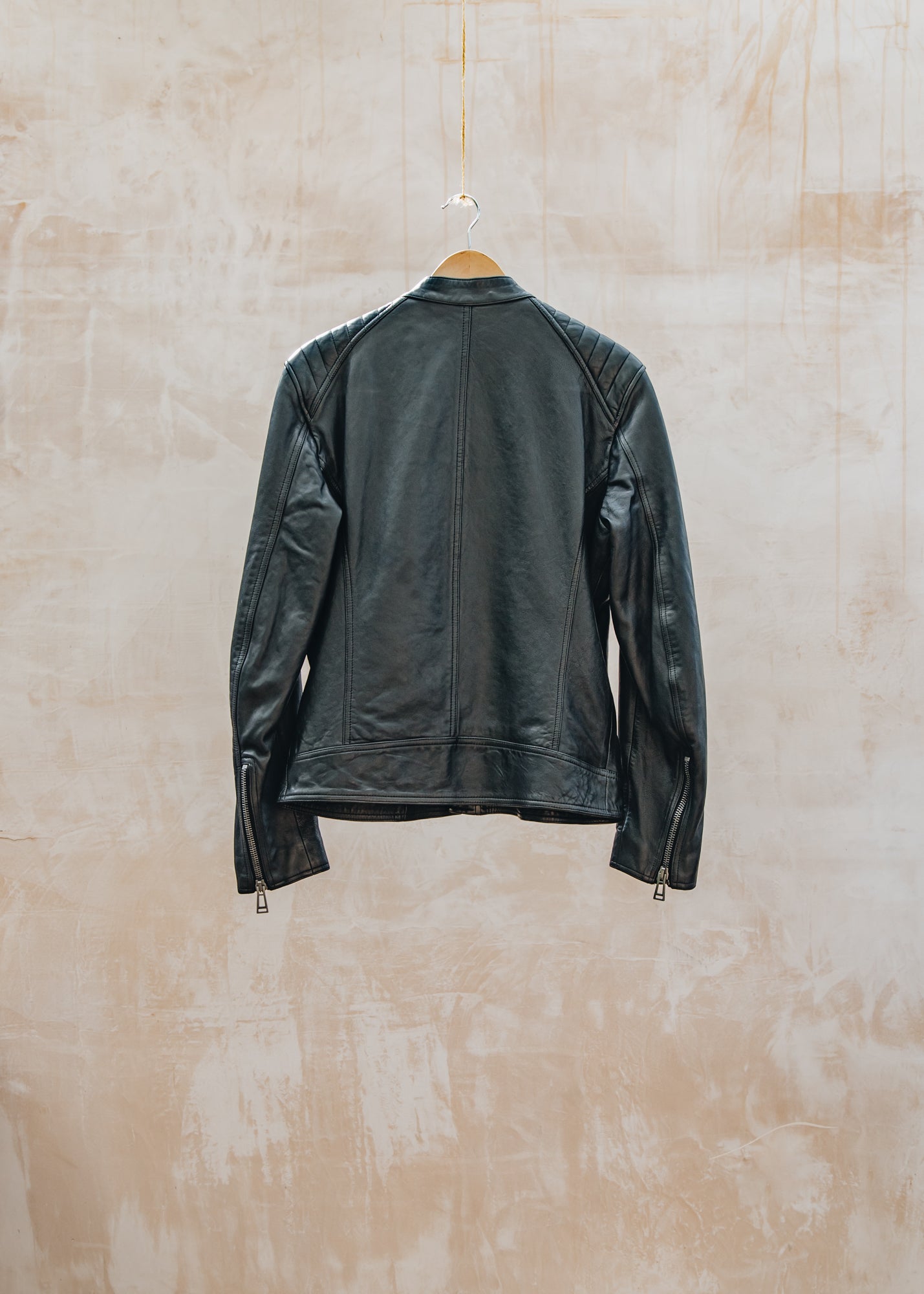 Belstaff V Racer Leather Jacket in Black