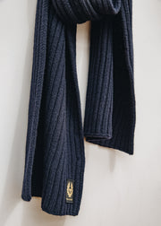 Belstaff Watch Scarf in Dark Ink