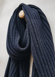 Belstaff Watch Scarf in Dark Ink