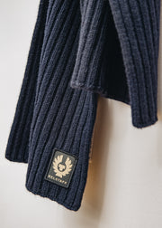 Belstaff Watch Scarf in Dark Ink