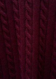 Belstaff Westport Crew Neck Jumper in Oxblood