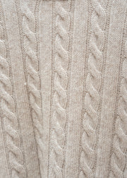 Belstaff Westport Crew Neck Jumper in Pale Stone