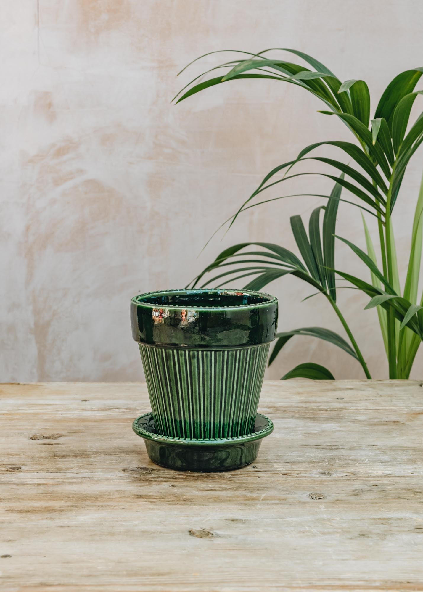 Bergs Potter Bergs Potter Emerald Glazed Simona Pot