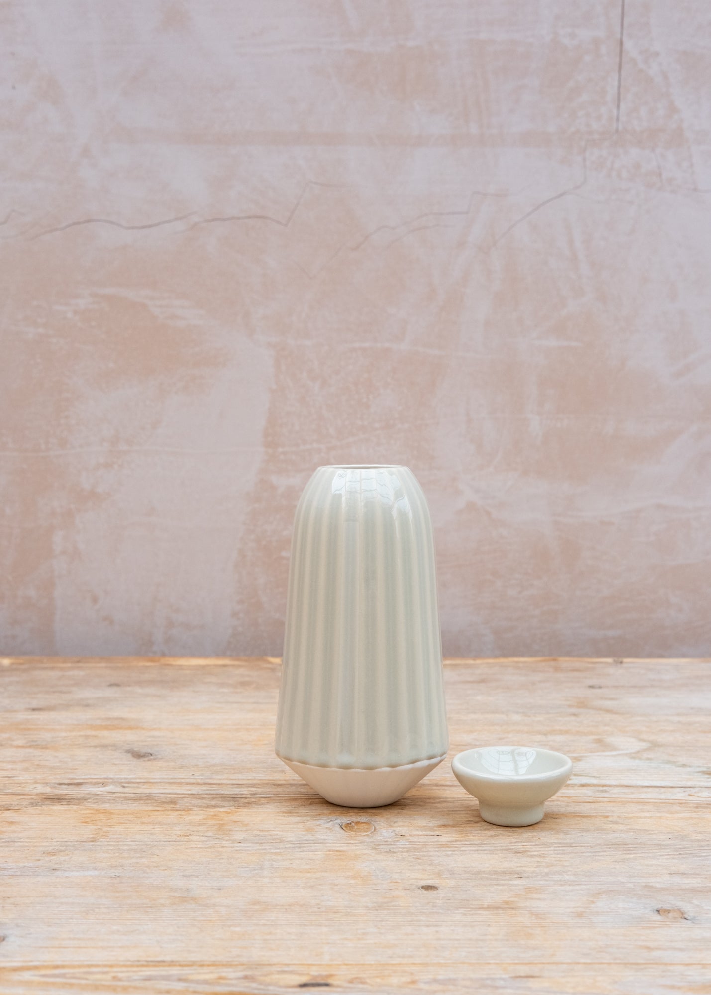 Bergs Potter Glazed Cove Water Cacti in Sandstone, 300ml