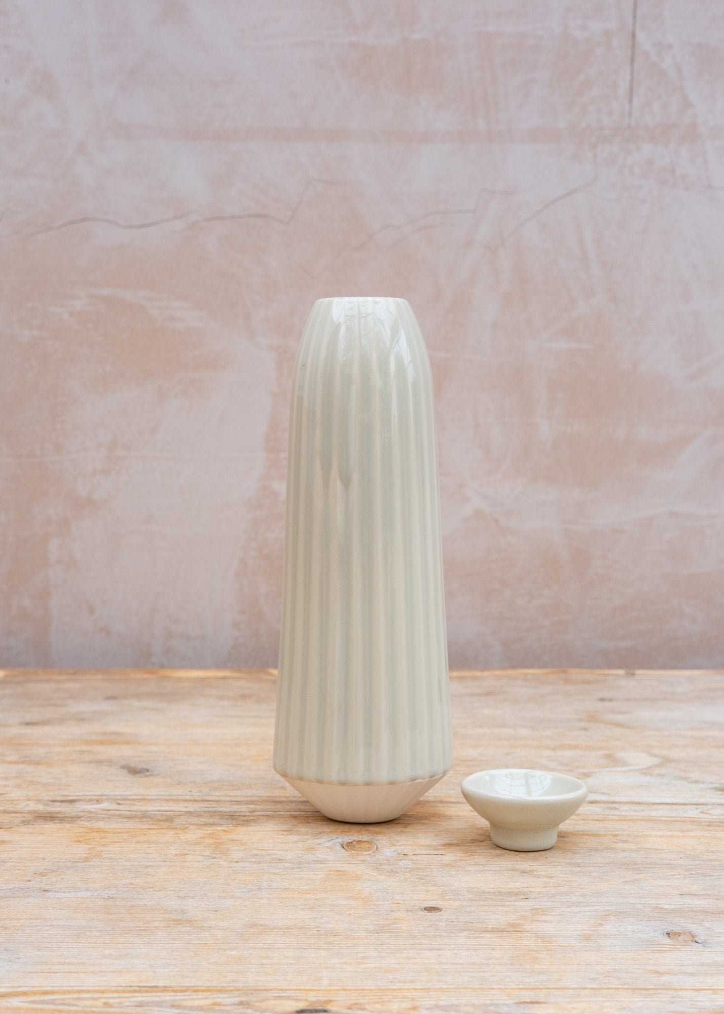 Bergs Potter Glazed Cove Water Cacti in Sandstone, 450ml