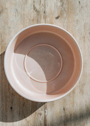 Quartz Rose Glazed Hoff Saucers