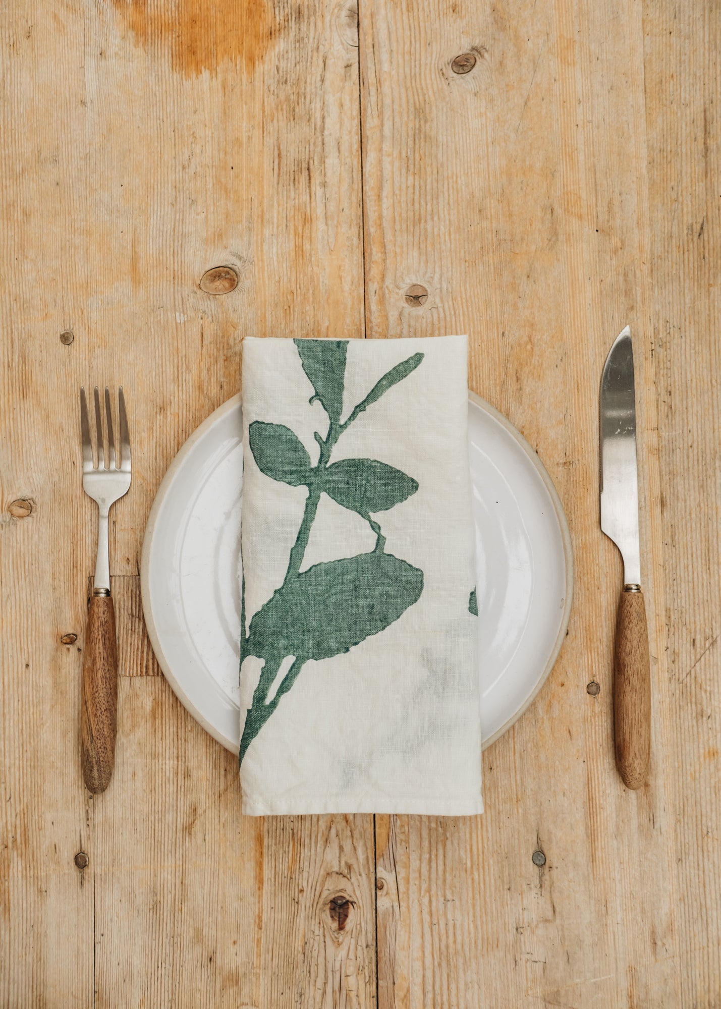 Tuttoattaccato Napkin in Garden Green, 45x45cm