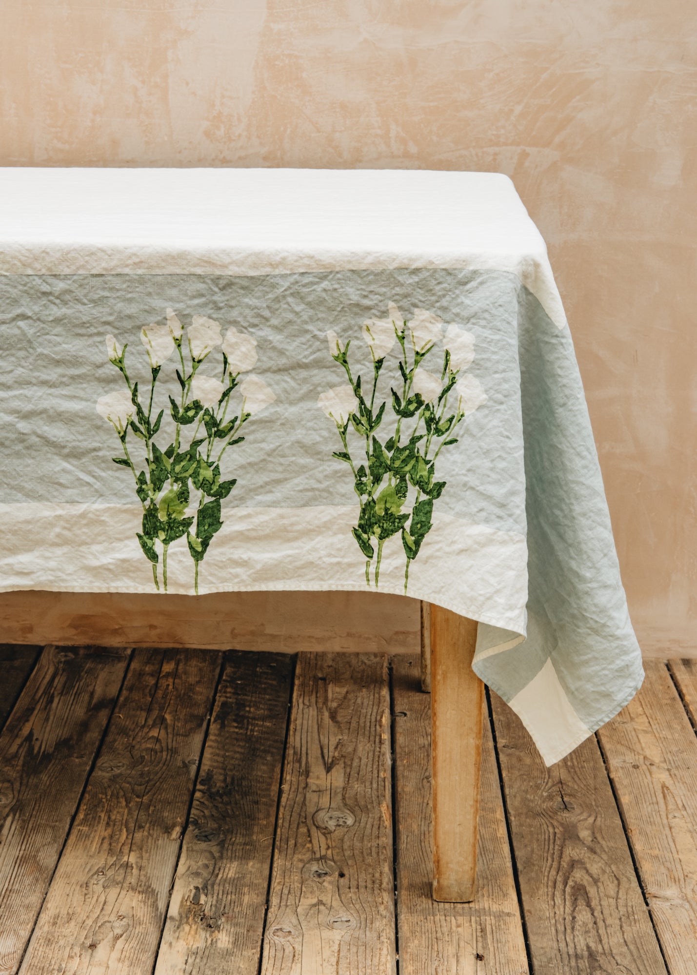 Tuttoattaccato Tablecloth in Flower, 145x250cm