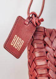 Biba Elk Cross Body Bag in Burgundy