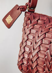 Biba Elk Cross Body Bag in Burgundy