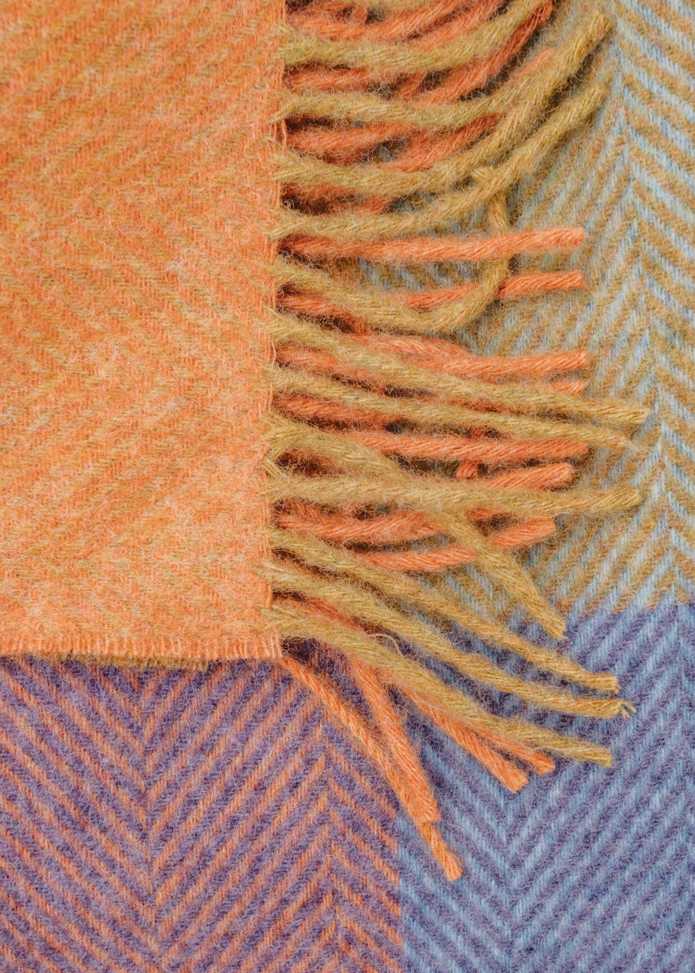 Block Pastel Harlequin Throw