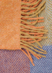 Block Pastel Harlequin Throw
