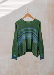 Cotswold Knits Blockley Jumper in Heather