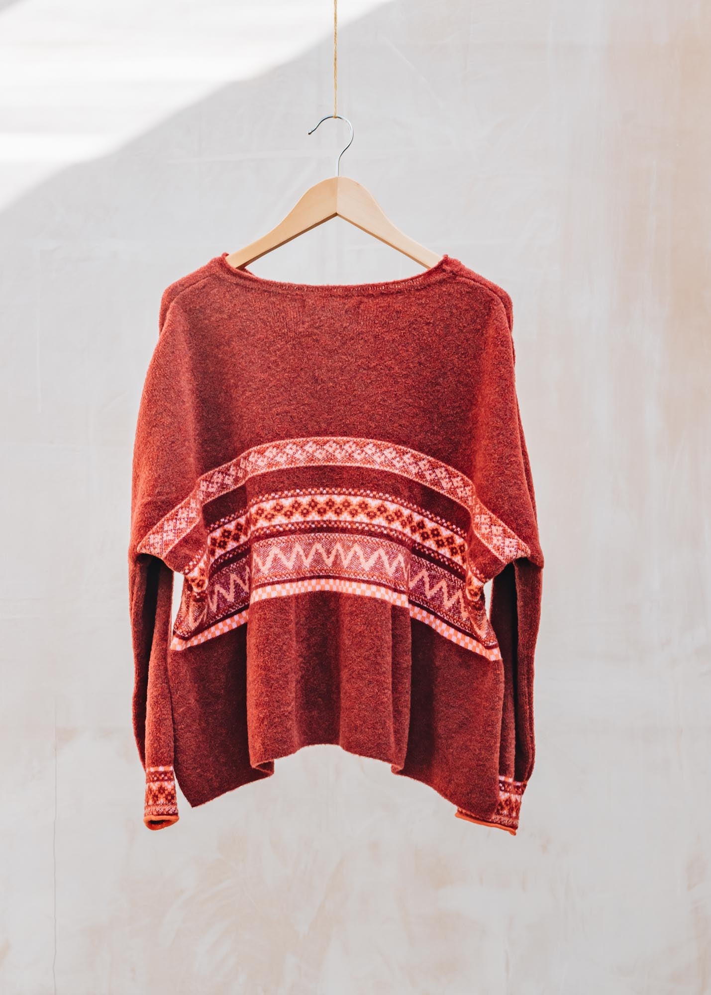 Cotswold Knits Blockley Jumper in Poppy