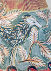 Bloomsbury Revisited Hound and Leaf Lampshade, 12 inches