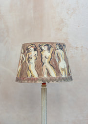 Nudes Lampshade, 12 inches