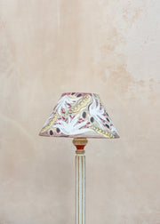 Pale Pea and Lily Lampshade, 9 inches