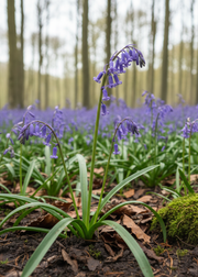 Hyacinthoides non scripta (Bluebell) 'in the green', pack of 50 bulbs