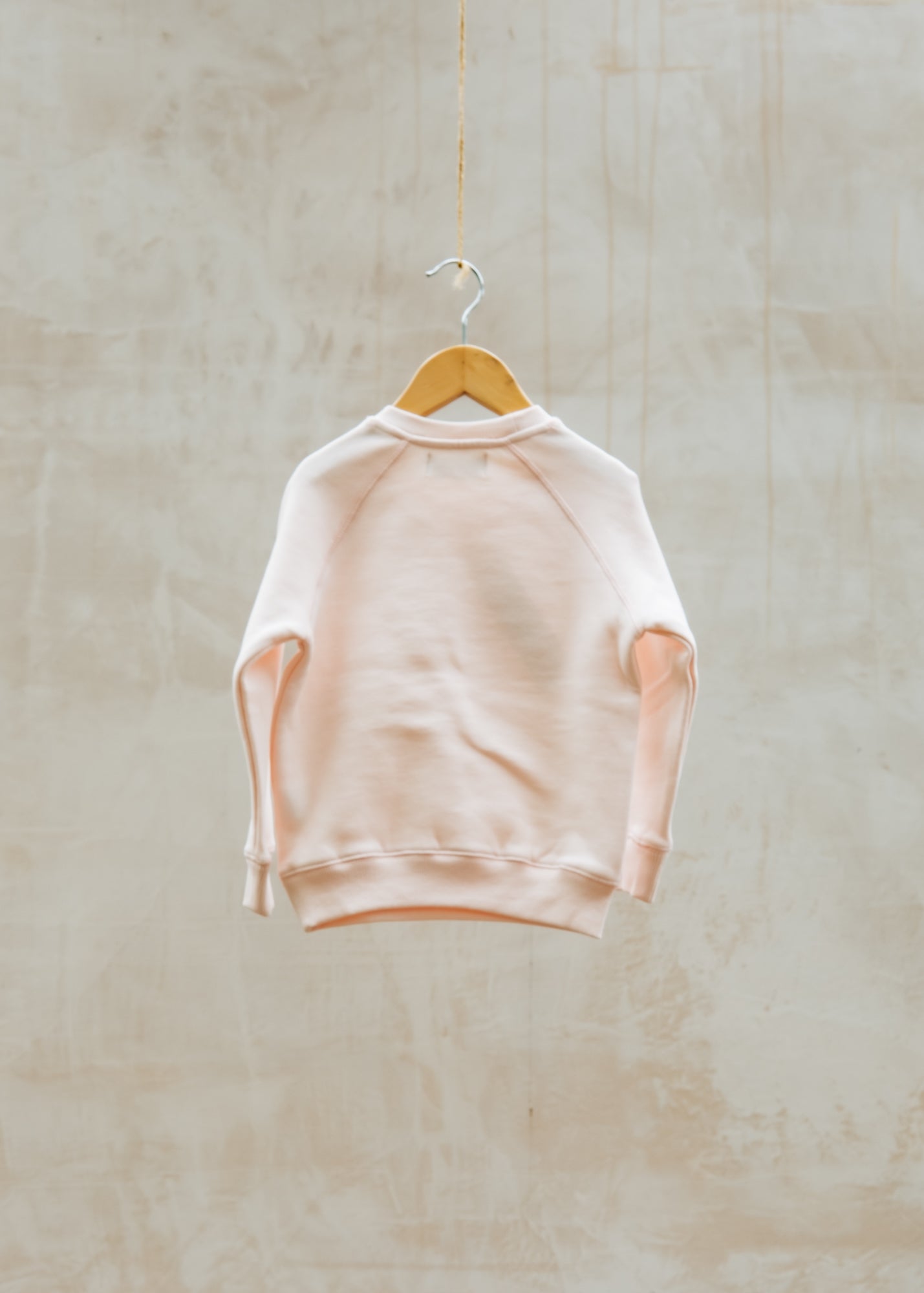 Bob & Blossom Children's Sister Sweatshirt in Powder Pink