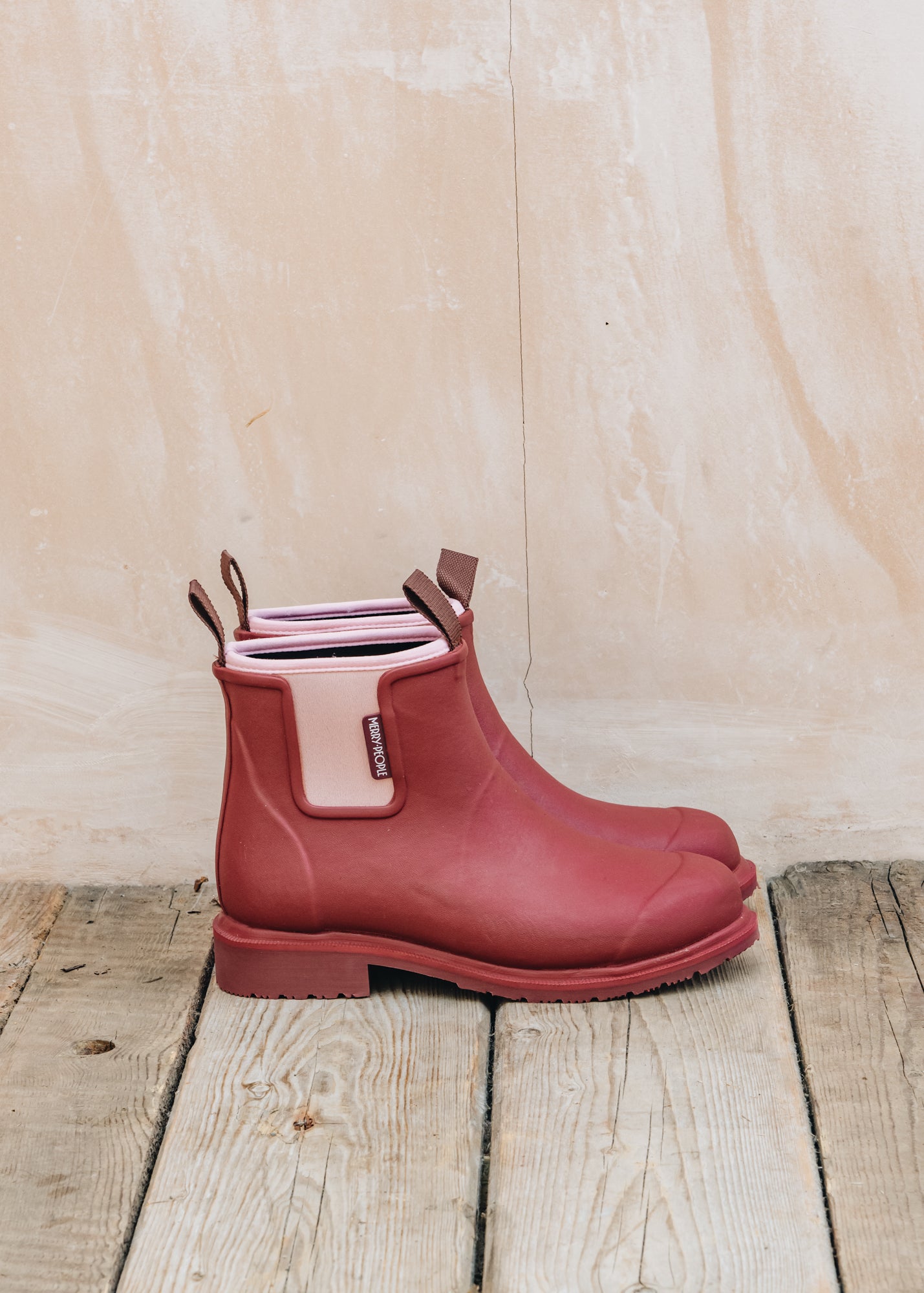 Merry People Women's Bobbi Wellingtons in Beetroot