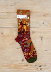 Bonne Maison Chien Caramel Socks