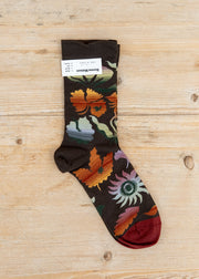 Bonne Maison Decoupage Terre D'Ombre Socks
