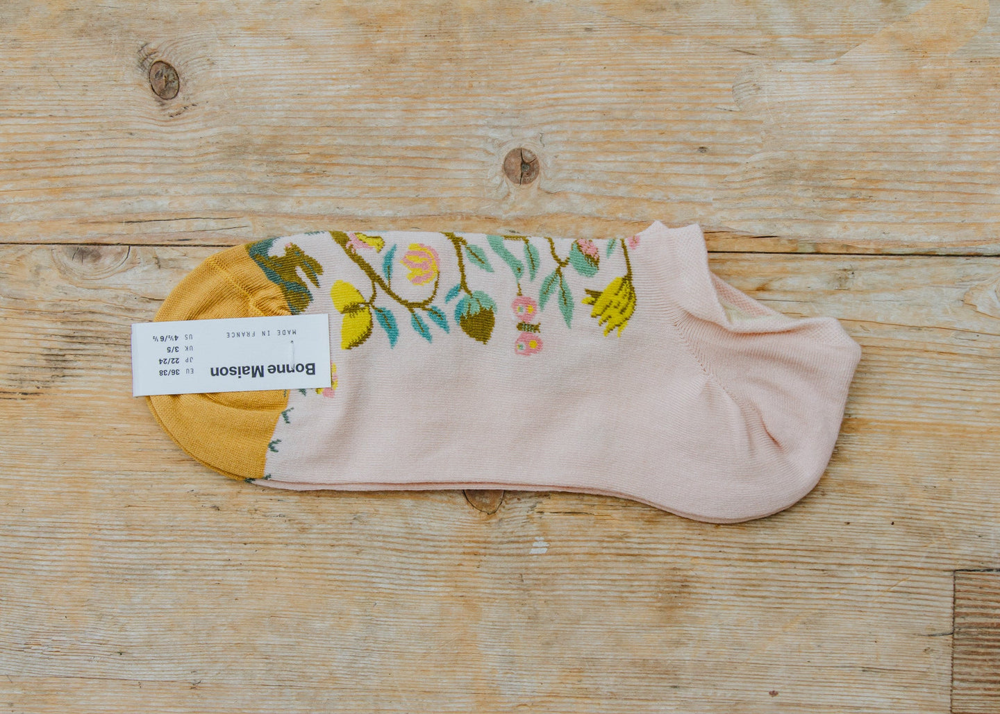 Maggie: Timeless Flowers Rose Bouton Arbre Socquettes