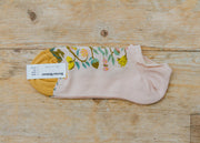 Maggie: Timeless Flowers Rose Bouton Arbre Socquettes