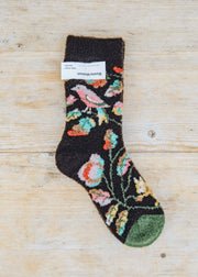 Bonne Maison Oiseau Mousse Thick Socks