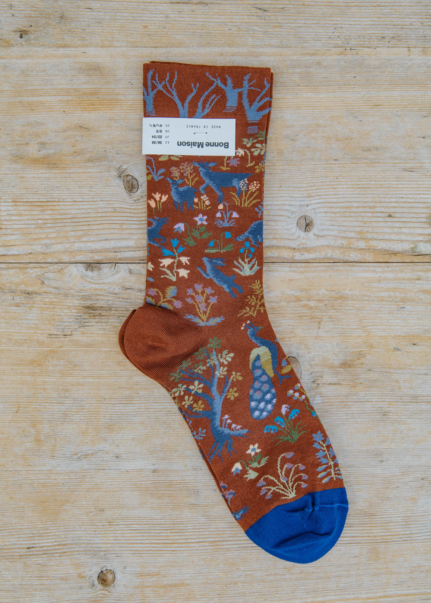 Sepia Sous-Bois Socks