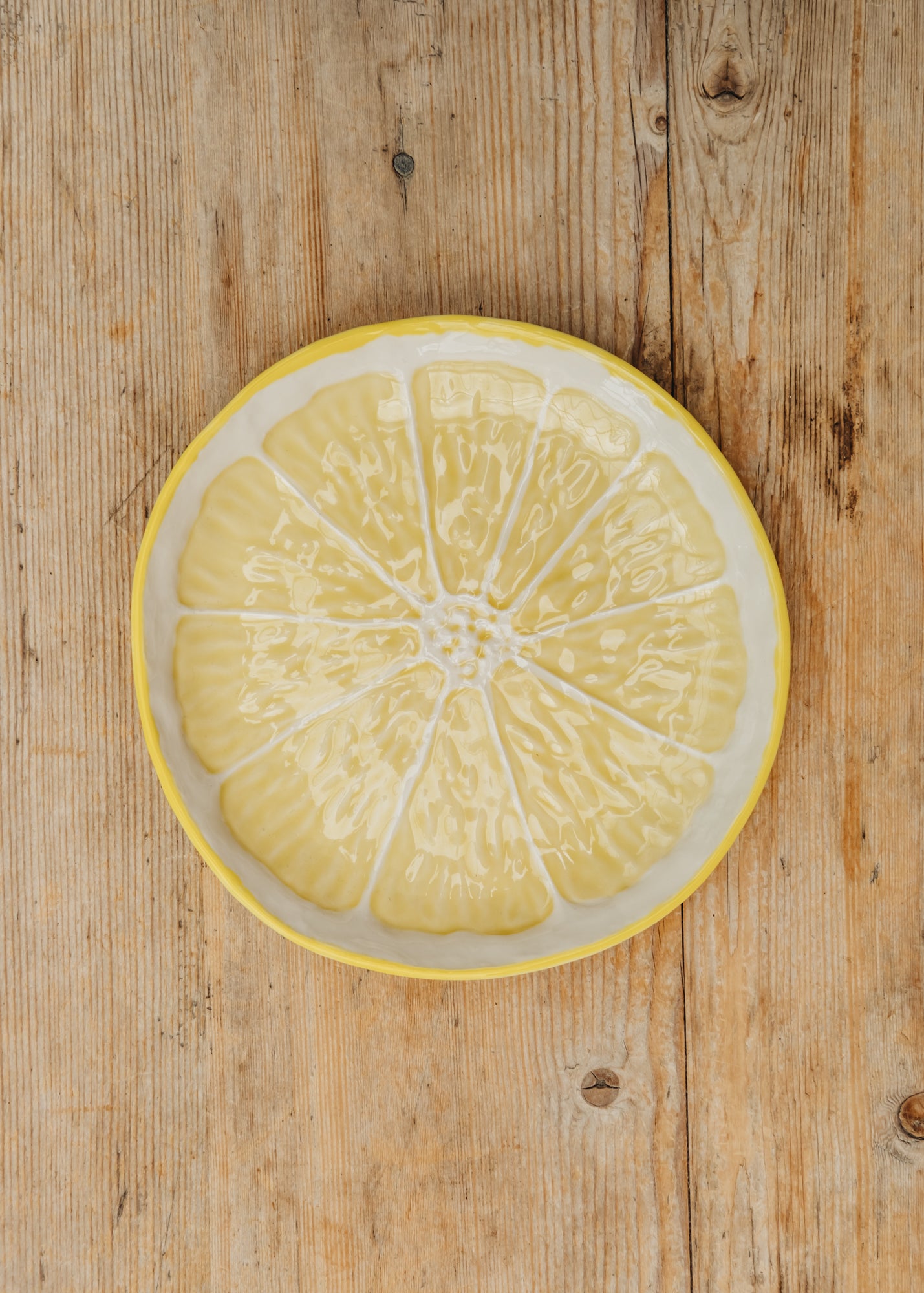 Tuttoattaccato Citron Dessert Plate