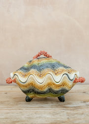 Bordallo Pinheiro Large Oyster Tureen