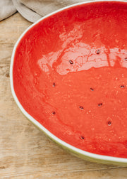 Bordallo Pinheiro Large Watermelon Salad Bowl